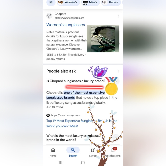 👑Chopard  🤘🏻🏆SCH205G OVAD Size 56-17-140 💎Collection‼️Very Best1️⃣ - Picture 8 of 16